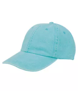 Gorra de sarga de algodón teñida con pigmento lavado Aqua Mega Cap, talla única. - Imagen 1 de 3