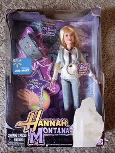 Bambola Barbie Hannah Montana canta OLD BLUE JEANS 2008 *non testata* mai aperta - Foto 1 di 8