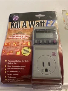 P3 International Kill A Watt EZ Electricity Usage Monitor Model P4460 NEW SEALED - Picture 1 of 2