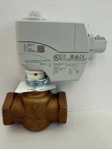 SIEMENS 259-02063 POWERMITE 599 SERIES ACTUATOR SSC81U & VALVE 599-02063 NEW - Picture 1 of 8