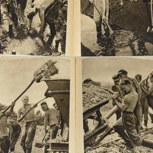 Nude RAD Male Workers - German Book 1930s w/65 photos Gay interest Naked Men - Picture 1 of 1