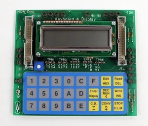NIDA Keyboard & Display 406 PC130-406 Experiment Board Replacement Card - Picture 1 of 3