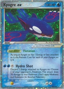 Kyogre ex - 95/100 - Pokemon Crystal Guardians Ultra Rare NM - Picture 1 of 1