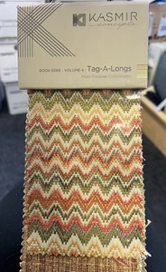 KASMIR Fabric Sample Book. Multipurpose Drapery, Upholstery Fabric Swatches. - Picture 1 of 7