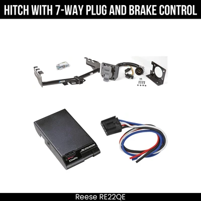 Hitch Tow PKG+ 制动控制 适用于 99-13 Silverado Sierra 1500 HD 2500LD 经典 — 第 1/4 张图片