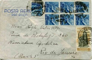 Katharina Lire 30 auf Umschlag für Brasilien - Bild 1 von 1