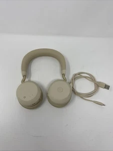 Jabra Evolve2 75 Stereo Headset - UC, Beige - Picture 1 of 10