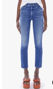 Jeans alla caviglia Mother The Mid Rise Dazzler Wish On A Star Denim 29 dritto usato in ottime condizioni LEGGI - Foto 1 di 7