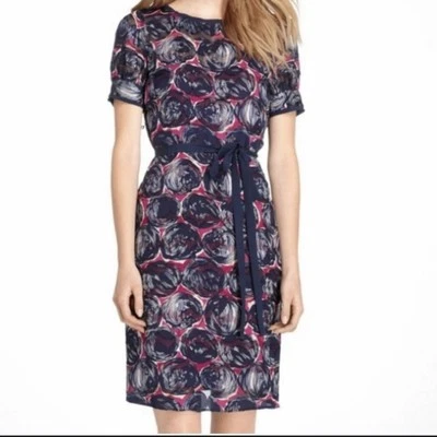 Tory Burch Silk Summer Dress Belted | Women’s Size 8 - Image 1 of 4