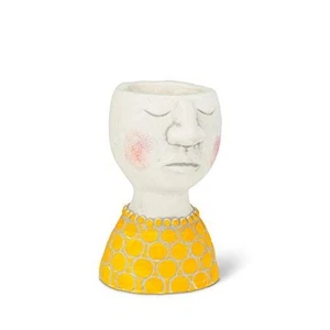 Small Female Head Planter - Picture 1 of 7