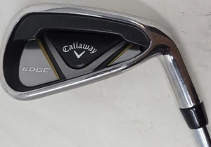 Callaway Edge Single 6 Iron Factory Steel Shaft Regular Flex Mens RH Golf Club - Picture 1 of 12