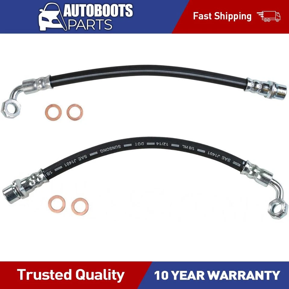 Manguera hidráulica de freno trasero izquierdo trasero derecho para Toyota FJ Cruiser 2007-2012 Foto 1 de 4