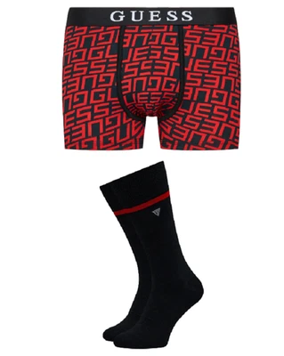 Completo Boxer e calzini Uomo Guess Art U3BG27 K6YW0 - Immagine 1 di 2