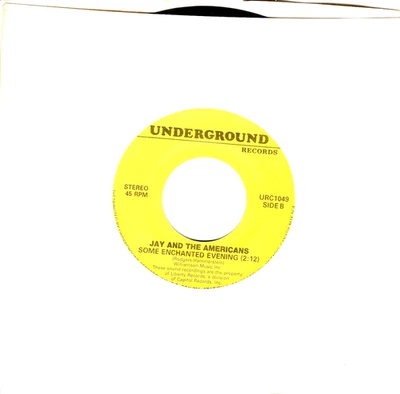 Jay & The Americans:   Some Enchanted Evening / Only In America .. 45 RPM 9485 - Image 1 of 3