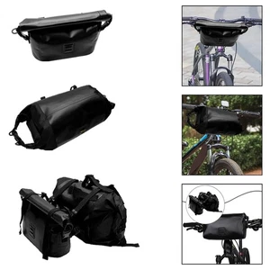 Waterproof Bicycle Handlebar Bag for Camping Gear Expandable Cycling Pack - Bild 1 von 18