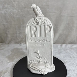 RIP Grabstein unbemalt fertig bemalt Keramik Biskuit - Bild 1 von 7