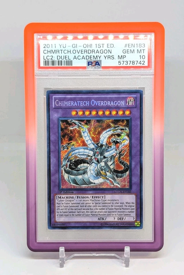 PSA 10 ✨Chimeratech Overdragon✨ Legendary Collection 2 The Duel Academy Yu-Gi-Oh - Image 1 of 3