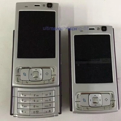 Nokia N Series N95 - Ciruela Profunda 3G GSM Wifi 5MP Deslizante Desbloqueado Teléfono Clásico Foto 1 de 4
