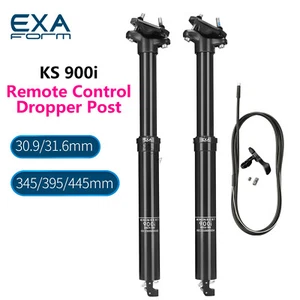 K&S EXA FORM Remote Cable Adjustable Dropper Seatpost 30.9/31.6mm for MTB Bikes - Picture 1 of 16