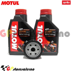 KIT TAGLIANDO OLIO + FILTRO OLIO MOTUL 7100 5W40 APRILIA 500 ATLANTIC 2005 - Imagen 1 de 1