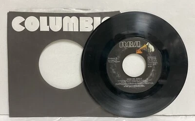 Porter Wagoner and Dolly Parton-Hide Me Away/If You Go, I'll  -45 RPM VG + G11 Foto 1 de 2