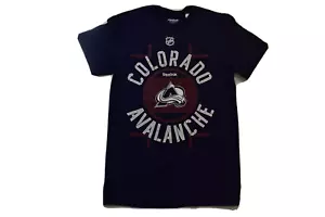 Reebok Mens Colorado Avalanche Hockey Shirt NWT S - Picture 1 of 5