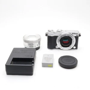 【Near Mint,S/C:14000】Nikon 1 Nikkor J5 W/10-30mm Lens 20.8MP Silver from japan - Picture 1 of 14