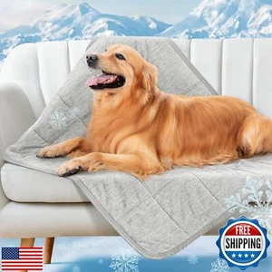 LOOBANI Dog Cooling Blanket for Dogs, 0.4 Q-Max Washable Cooling Dog Blanket, - Picture 1 of 5
