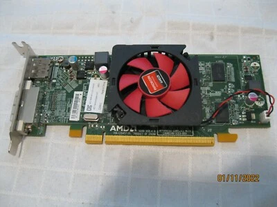 Dell 0WH7F Radeon HD 6450 1GB GDDR3 DVI DisplayPort PCIe x16 GPU 109-C26457-01 - Image 1 of 4