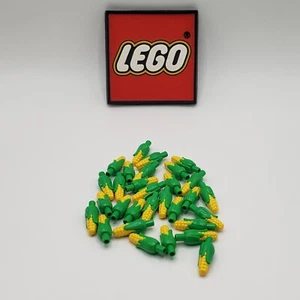 LEGO Corn Cob / Maize w Husk and Molded Yellow Kernels (x30) 1411pb01 BULK LOT - Picture 1 of 3
