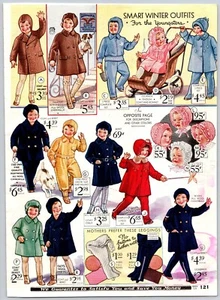 1932 Sears Western States Catalog Page 121-122 Smart Winter Outfits Youngsters - Picture 1 of 2