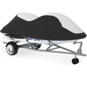 Personal Watercraft Cover For 2-Seater, Marine Grade Material, 116x46x35” NEW - Picture 1 of 6