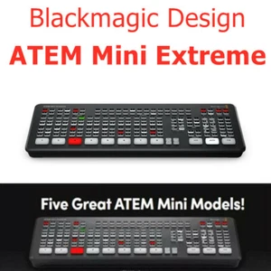 Blackmagic ATEM Mini Extreme Video Switcher 8*HDMI inputs Type-A Live Streaming - Picture 1 of 4