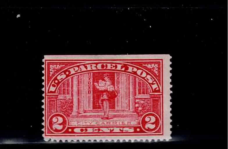 US Scott #Q2, Single 1913 Parcel Post 2c FVF MH - Image 1 of 1