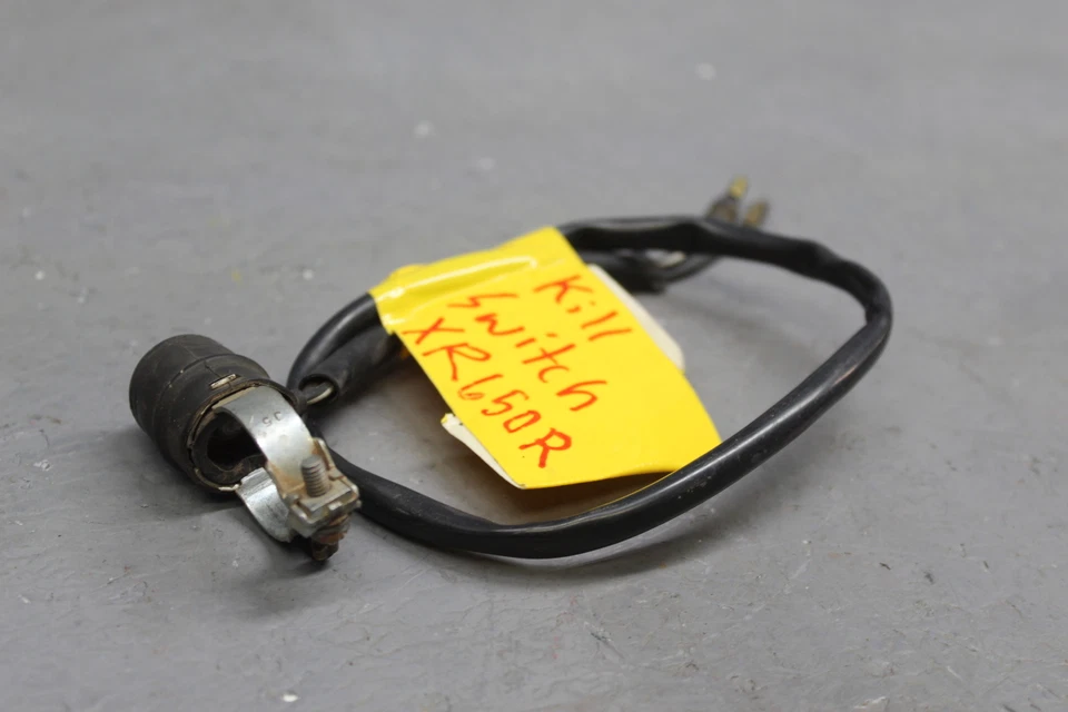 2001 HONDA XR650R BOTÃO KILL OFF SWITCH - Imagem 1 de 4