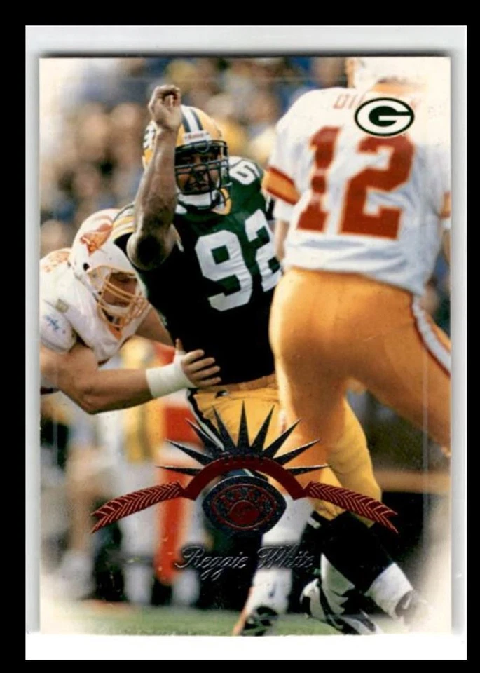1997 Leaf Reggie White Green Bay Packers #60 - Image 1 of 2