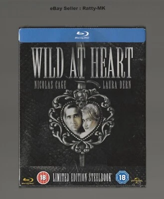 WILD AT HEART - UK EXCLUSIVE BLU RAY STEELBOOK - NEW & SEALED - Image 1 of 4