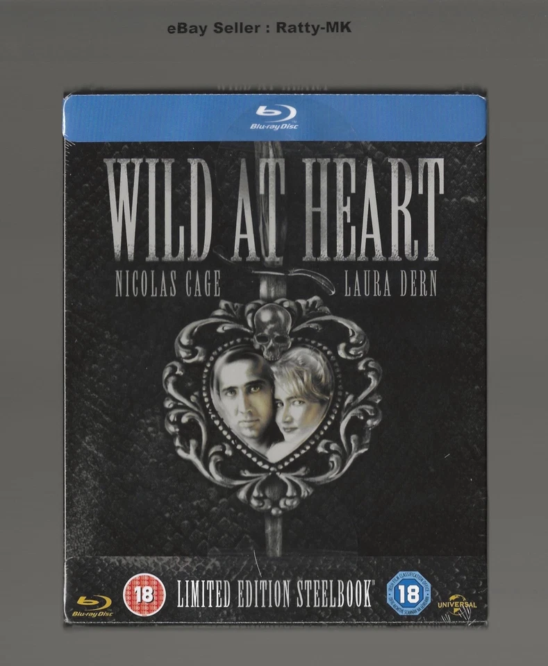 Blu Steel 4 U Wild at Heart Limited Edition Steelbook Laura Dern