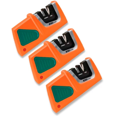 PACK de 3 varillas de carburo cruzado/cerámica de afilador compacto AccuSharp Foto 1 de 4