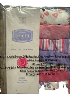 Pack de 10 Ropa Interior Trim Fit Niños Usar Niñas S 4/6 Nueva Con Etiquetas - Imagen 1 de 3