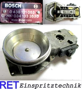 Luftmengenmesser Stauscheibe BOSCH 0438121053 Audi 80 90 2,2 2,3 034133353D - Bild 1 von 1