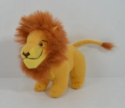 РЕДКАЯ 1998 Взрослая Simba Mufasa 5 дюймов McDonald's ЕВРОПА Плюшевая Фигурка Disney Король Лев - Изображение 1 из 4