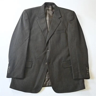 Chaqueta Blazer Abrigo Deportivo Claiborne 42R Verde Marrón Espiga Tweed Suave Para Hombre Foto 1 de 4