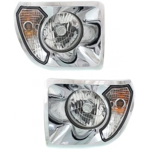 Par de faros para Freightliner 108SD 2012 13 14 15 2016 conductor y pasajero - Imagen 1 de 4