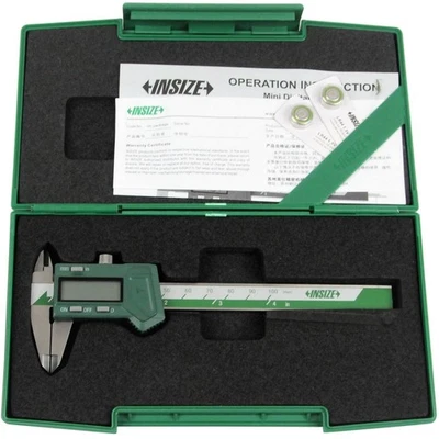Insize Mini Digital Caliper 0-100mm/0-4" Range Series 1111-100A - Image 1 of 4