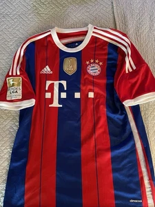 Adidas BAYERN MUNCHEN Bundesliga 2013/2014 Home GOTZE 19 Jersey Size Large RARE - Picture 1 of 9