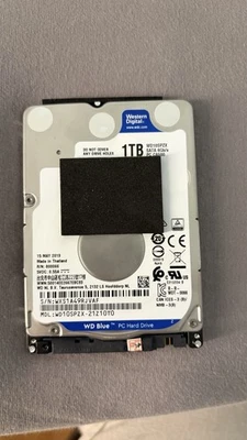 1TB Western Digital WD10SPZX-08Z10T1 SATAIII HDD 5400rpm Festplatte 6,3cm(2,5") - Bild 1 von 2