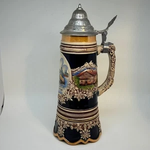 Vintage German Stein MAPSA Swiss Musical Movement Wonderful Copenhagen Tune - Picture 1 of 7