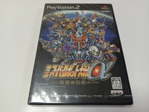 3rd SUPER ROBOT WARS a Alpha PS2 Banpresto Japan Import Free shipping FedEx DHL - Picture 1 of 9