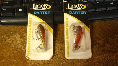 Линди приманка, «Дартер», новый из старых запасов, новый в упаковке, 1/4 унции, 2 карата, бесплатная доставка - Изображение 1 из 2